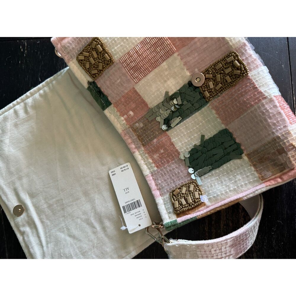 Anthropologie Maeve Audra Embellished Shoulder Bag - Picture 4 of 8